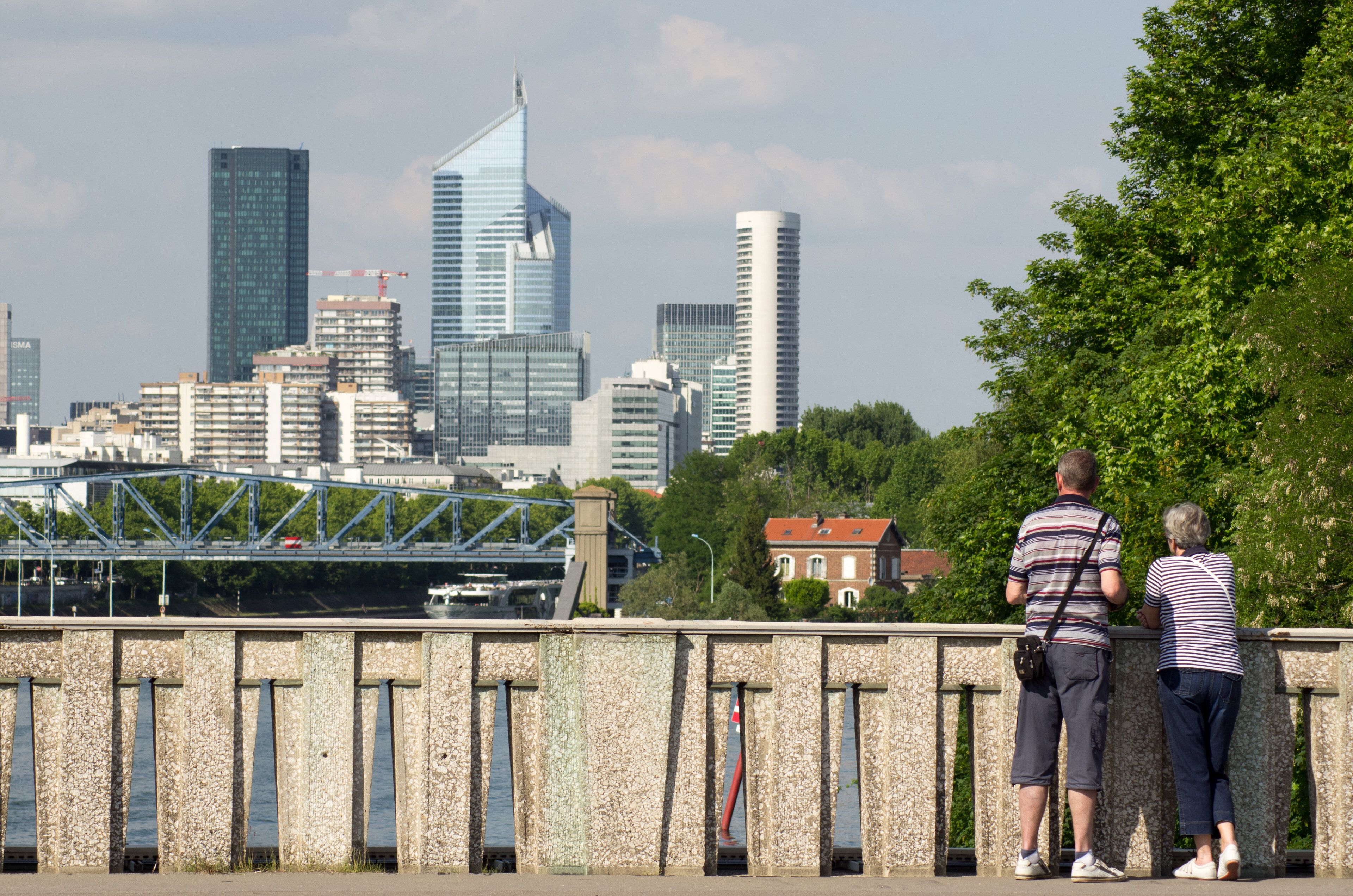 La Defense seen from Pont de Suresnes