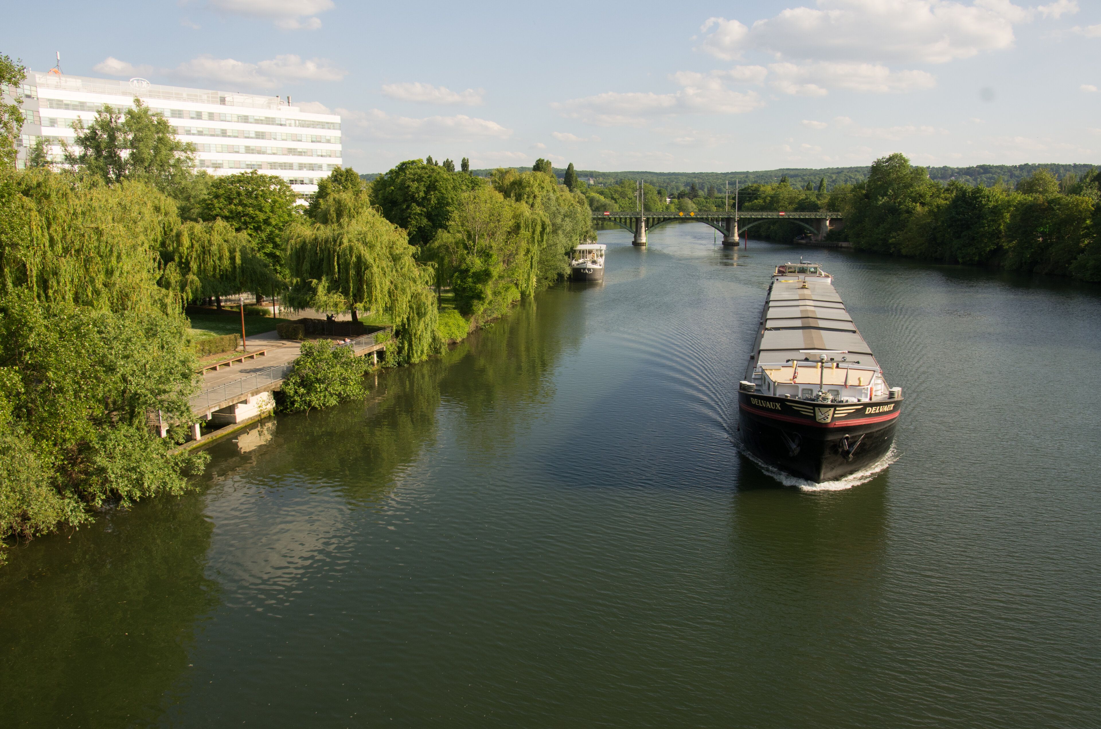 Barge upon the Seine