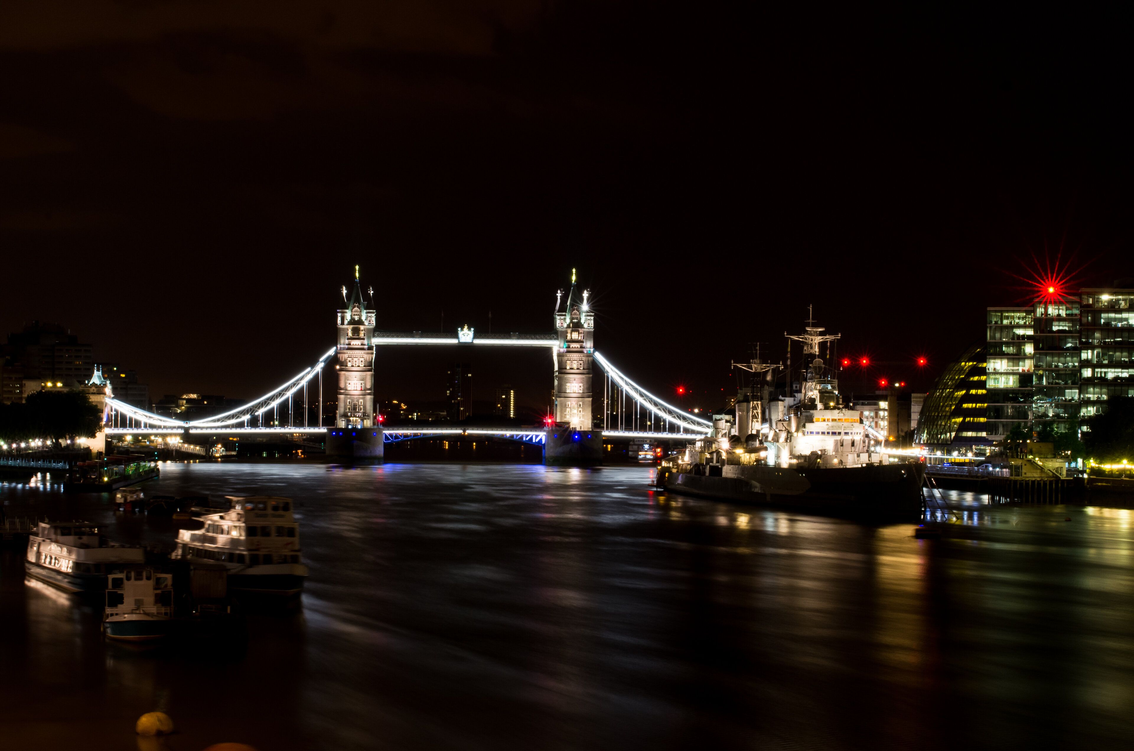 Nuit sur la tamise
