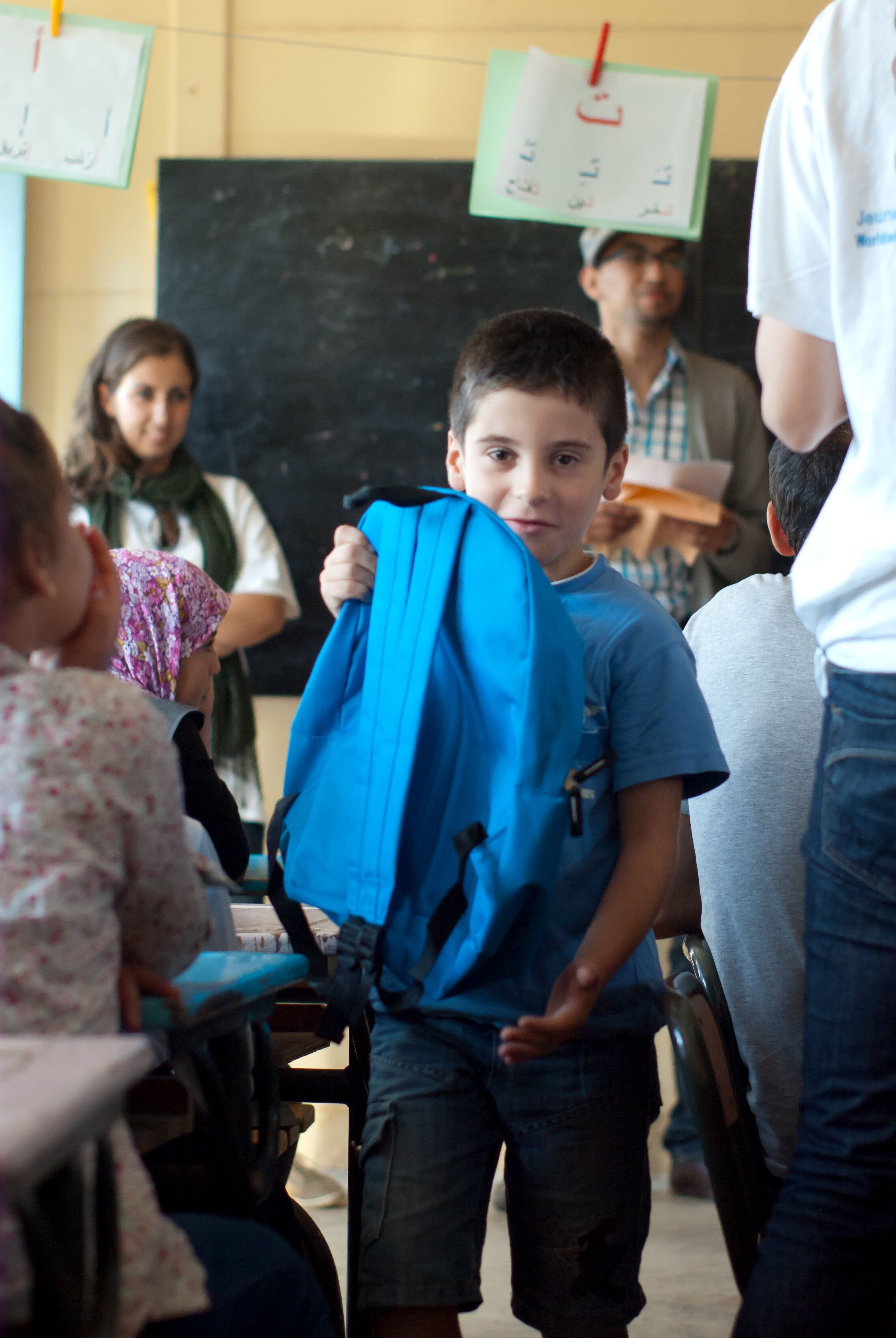 Operation Cartable 2012 par la JCI Tanger 41
