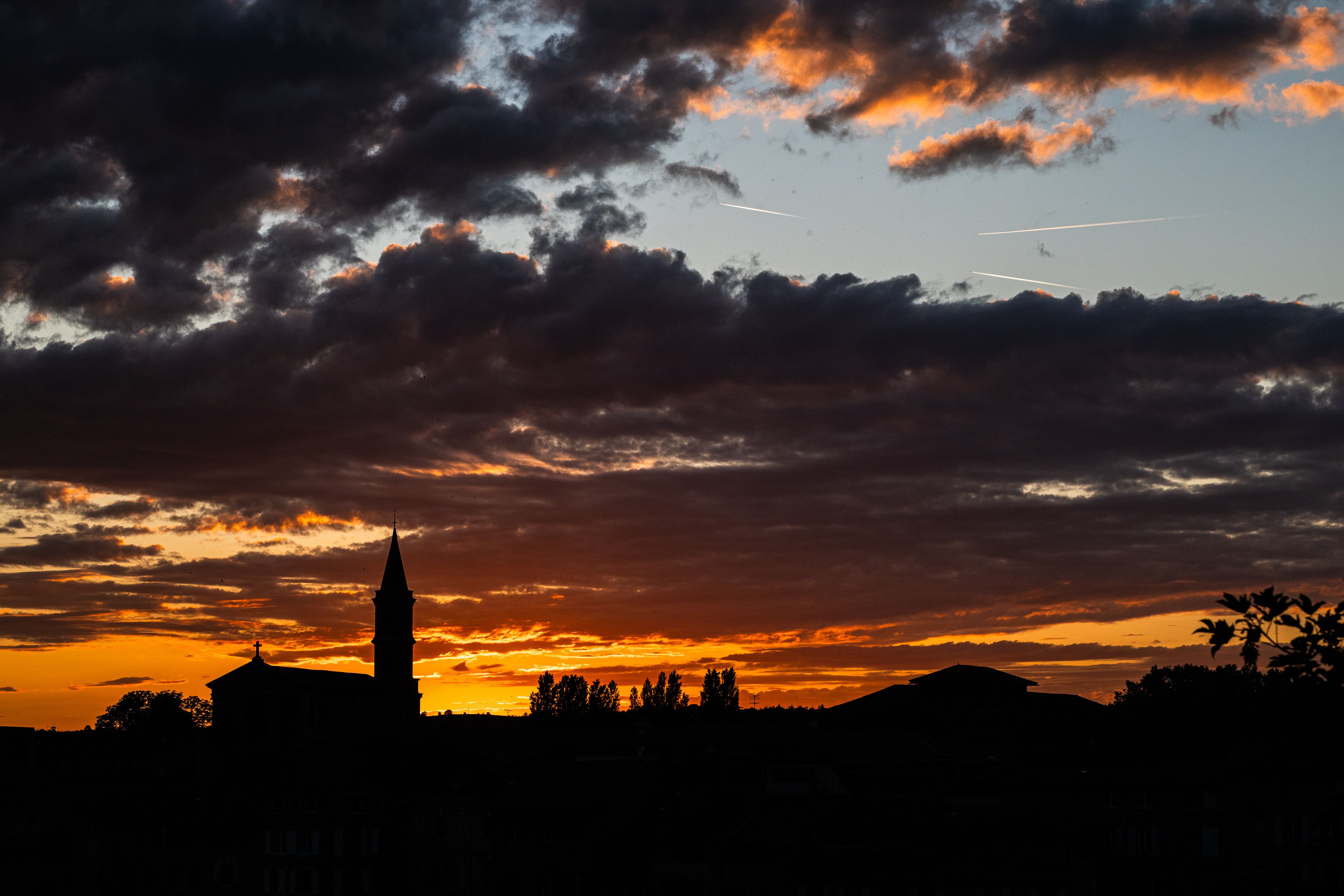 Crépuscule sur la Madeleine