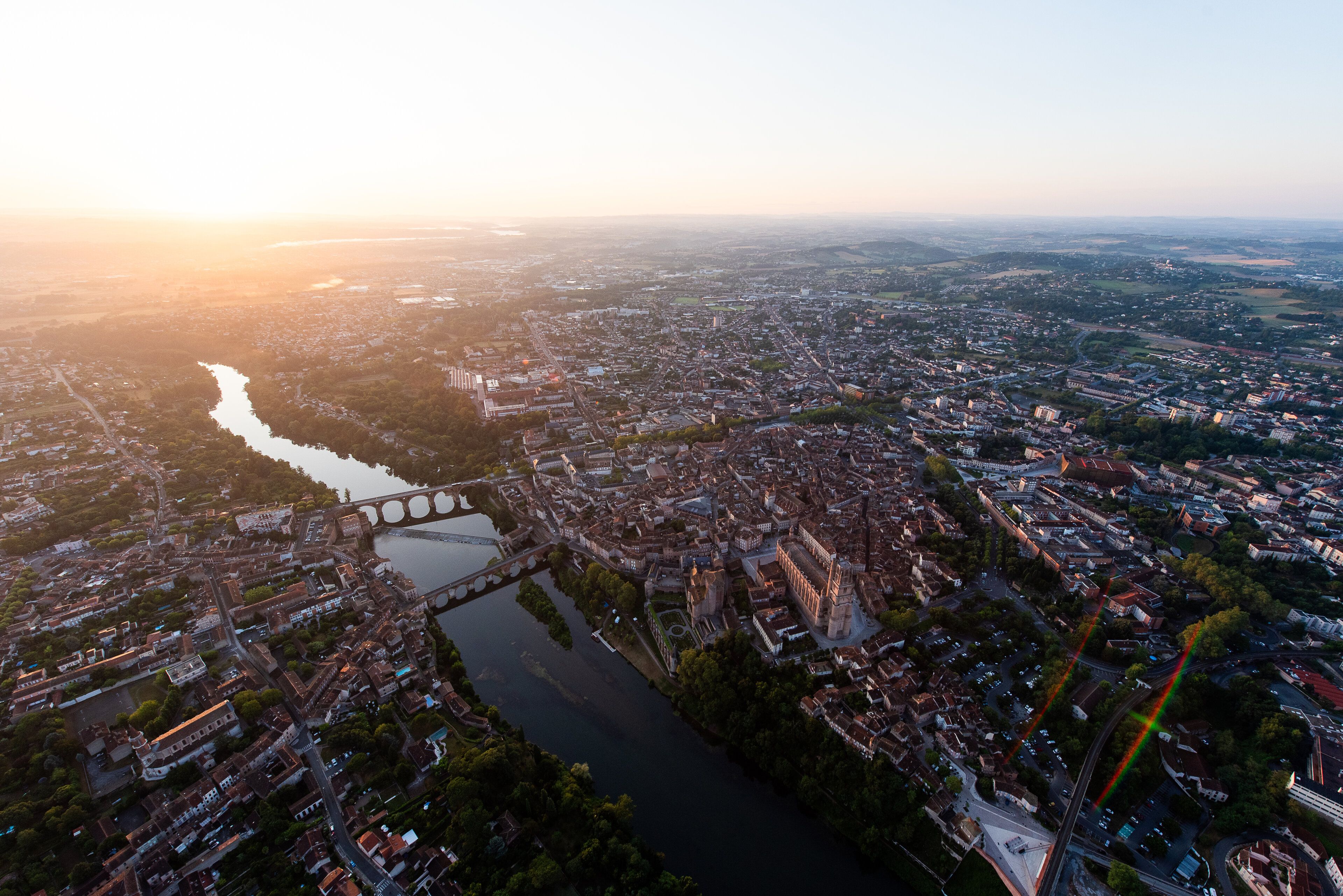 Par dessus Albi