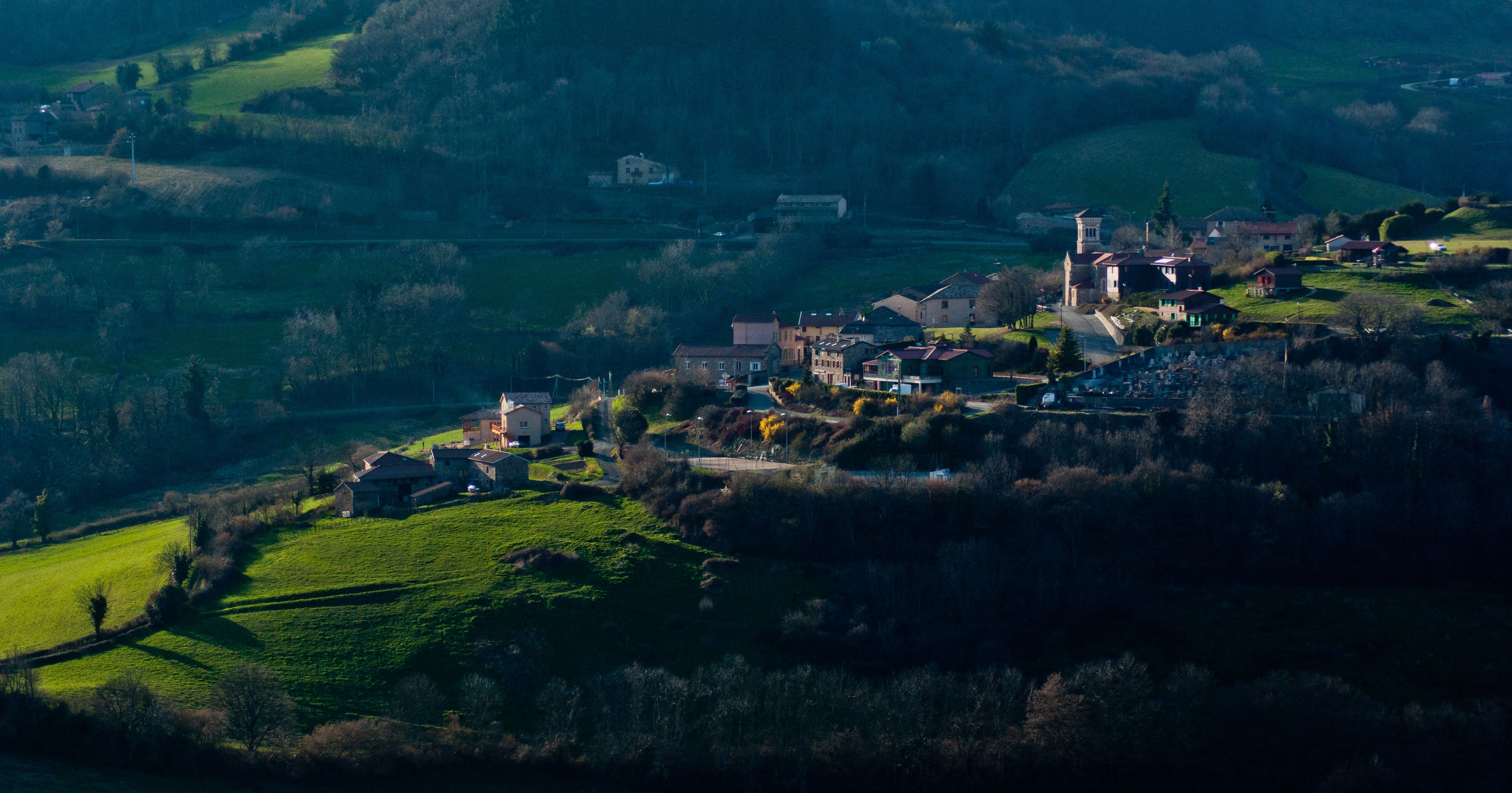 Paysage beaujolais