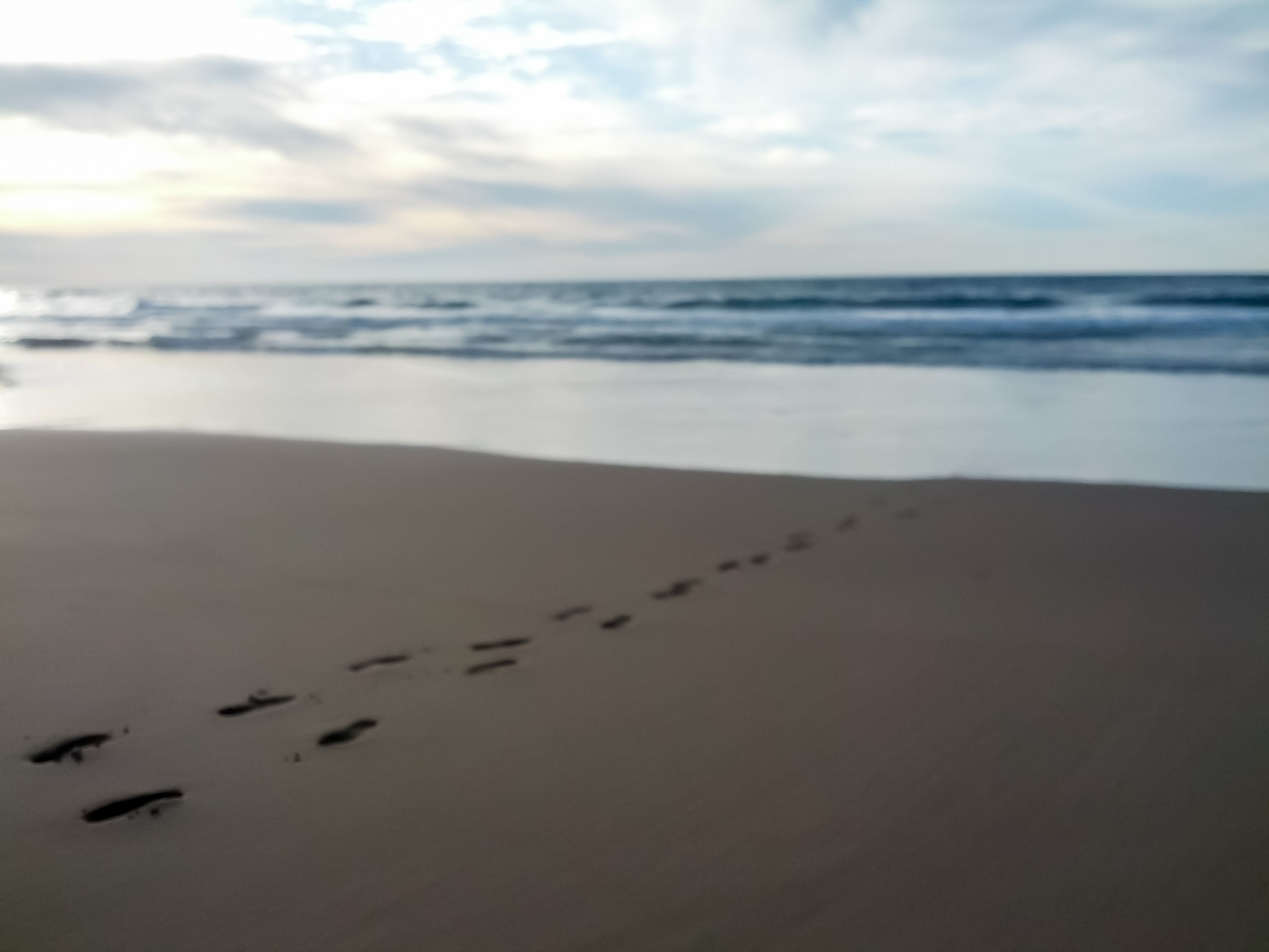 Plage en novembre